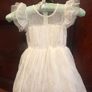Vintage Girls Dress Tulle Underlay